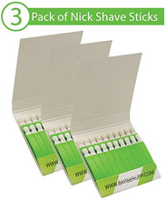 Load image into Gallery viewer, BARBERUPP Styptic Stick Shave Accessories (Green Stix, 3 Pack) Stops Bleeding For Razor Nicks For Men & Women - Sanitary and Great For Barbers or Personal