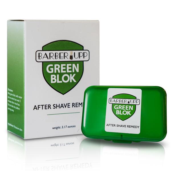 BarberUpp Alum Block After Shave Antiseptic and Astringent