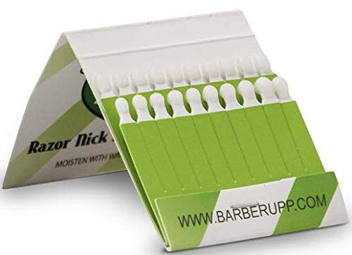 BarberUpp Green Stix Styptic Sticks For shaving razor nicks