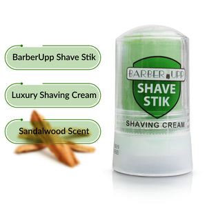 BarberUpp Shaving Soap, Smooth Thick Rich Shaving Foam, Shaving Cream For Men, Includes Convenient Storage Case.