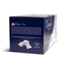 Load image into Gallery viewer, Teona&#39;s White Sugar, Individually Wrapped White Sugar Cubes, (152 Cubes) Perfect Sized Sugar Cubes For Tea And Coffee, 1 Pound Box Raw Sugar Cube, Perfect For Entertaining Guest. 100% Beet Root
