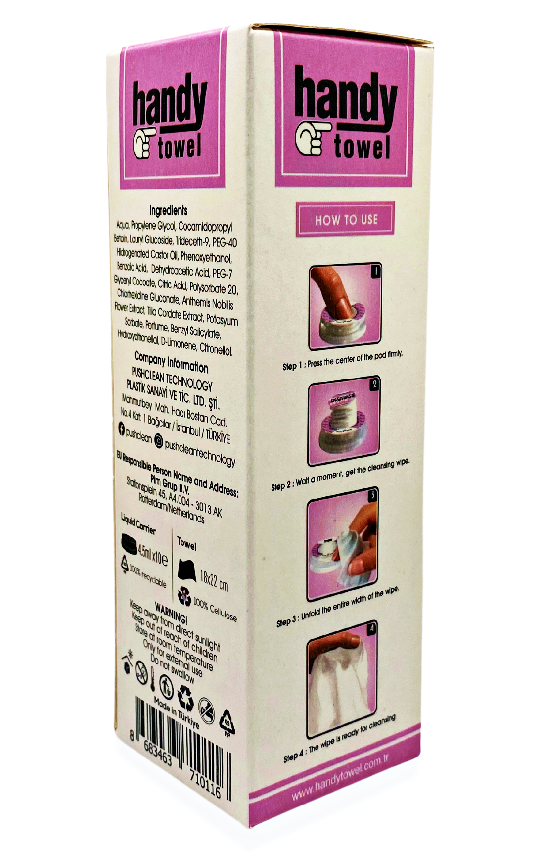 Feminine Wet Wipes PH Balanced Scented Pack of 20 Individually